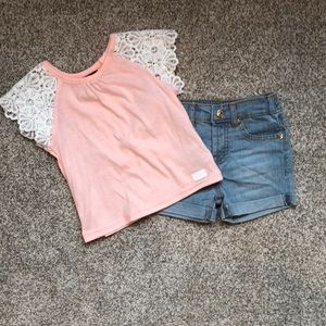 12month baby girls “7 for all mankind” outfit